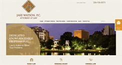 Desktop Screenshot of jakewatsonlaw.com